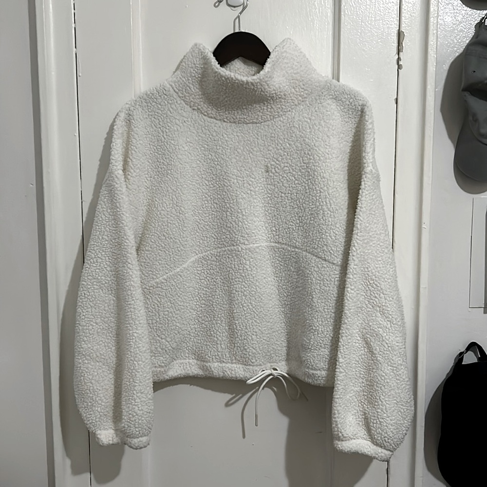 OLD NAVY Sherpa Pullover Sweater